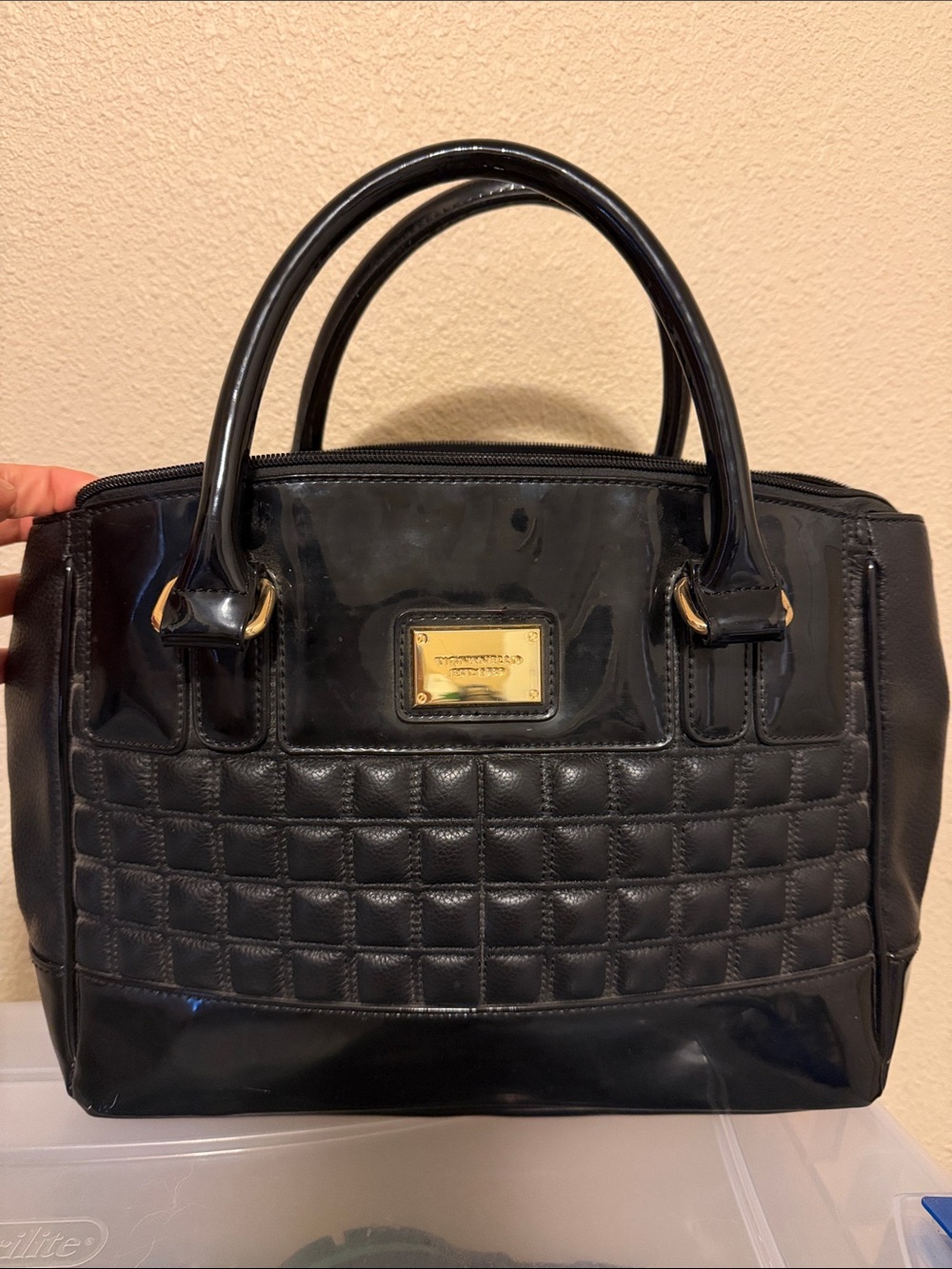 tignanello handbag black